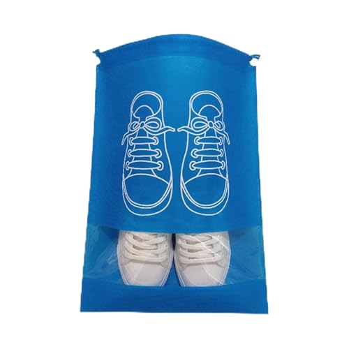 20 Bolsas de almacenamiento para zapatos M organizador de armario impermeable azul