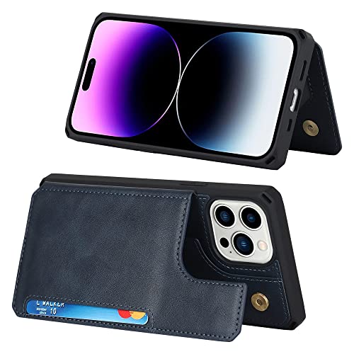 Funda protectora iPhone 11 ALLUPS para guardar tarjetas y evitar caídas con correa de mano 3