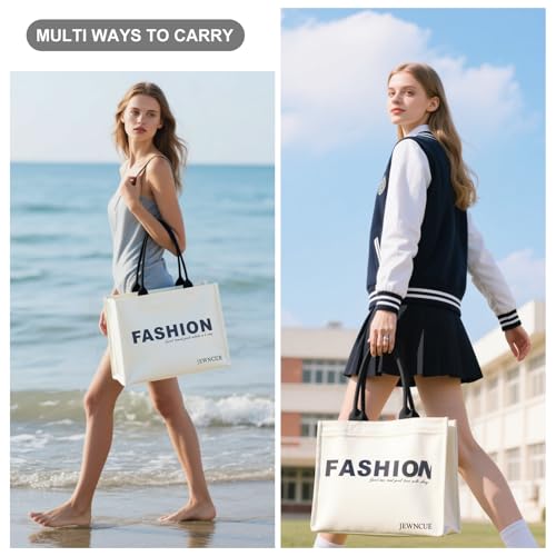 Image of Tote Bag for Women, Durable Large Canvas Tote Bag, Fashion Print Women's Handbags, Birthday Gift for Women