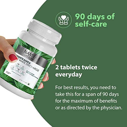 Namyaa ShwetKanika -For White Discharge- Pack of 60 Tablets
