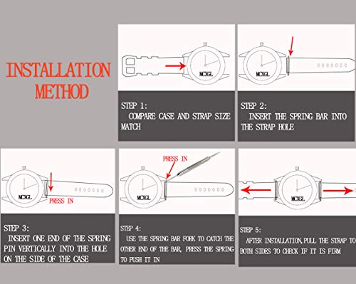 Sports silicone strap suitable for Panerai PAM watch 24mm waterproof strap