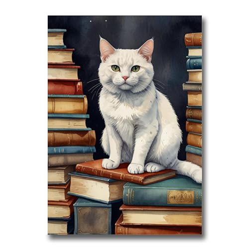 Cats High Quality Wall Art Kitten Nature Lover Cat Watercolor watercolor Cat Poster Print animal Poster Print animals in nature Bright Wall Art, Arts