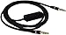 NiceTQ Replacement 3.5mm 1/8" Audio Lead AUX-in Cable Cord with MIC for Skullcandy Hesh 2.0 Bluetooth 4.0 Wireless Headphones with Mic