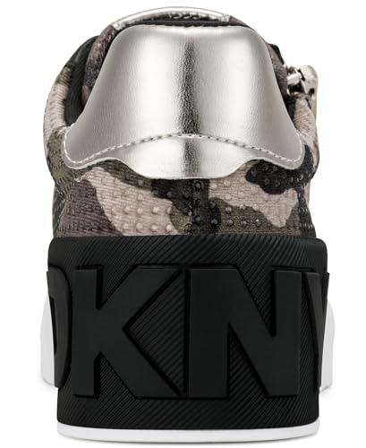 Image of DKNY Women's Mei Everyday Lace Up Sneaker with Side Zipper | Casual Shoes