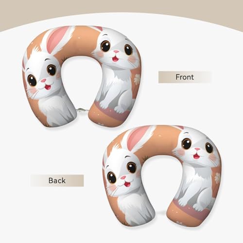 Almohada de espuma viscoelástica para cuello viaje miniatura 4