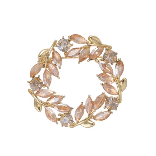 Sommer Weizen, Kranz, Broschenverschluss, Kleid, Anstecknadel, Corsage, Damen zartes Futter, leichtes Hemd, Ausschnitt, Anti-Peeping Schnalle...