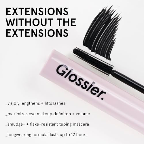 Glossier Lash Slick Lengthening Mascara - Washable Black — view 2