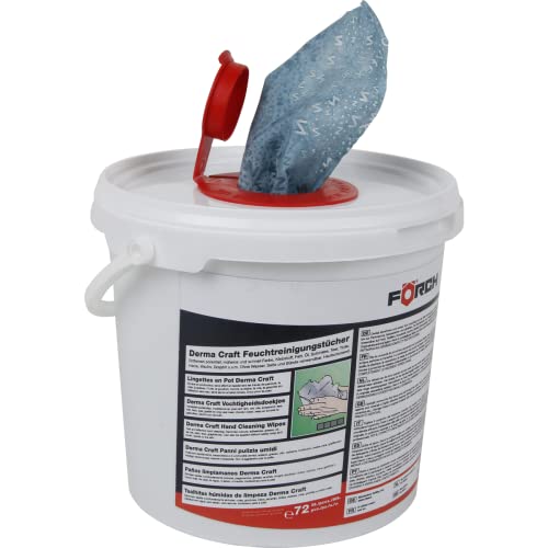 Lingettes de nettoyage neutres Förch Derma Craft au garage et dans l'atelier