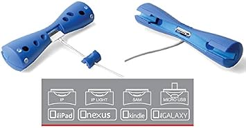 Onanoff Stand with built-in touch pen for iPad/Kindle/Nexus/Galaxy tables Universal Dock Minimal Blue DM-TAB-BLUE