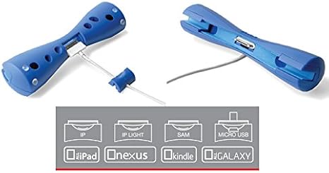 Onanoff Stand with built-in touch pen for iPad/Kindle/Nexus/Galaxy tables Universal Dock Minimal Blue DM-TAB-BLUE