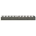 M+A Matting Medium Grey Carpet Side Connector for Waterhog Classic Tile Entrance-Scraper/Wiper Indoor Mat - 18