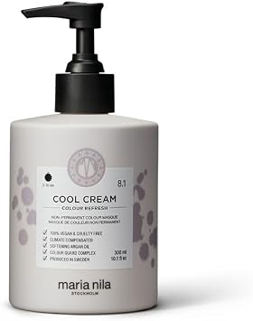 Maria Nila Colour Refresh   Cool Cream 300 ml | Net, serin bir renk sonucu i in devrim niteli inde bir renk maskesi