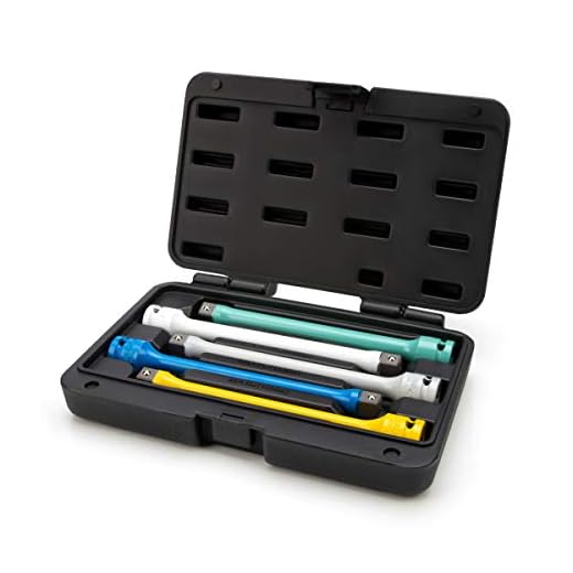Steelman 50061-5XA 5-Piece 1/2-Inch Drive Torque Extension Set