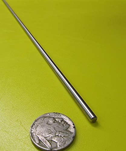 316 Stainless Steel Hardened Shaft 4mm Diameter x 800mm Long 1 pc