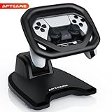 APTGAME PS5 Rennlenkradständer für PS5/PS5 Elite Controller, lenkrad ps5 mit 4 Tischsaugnäpfen für PlayStation 5 Dualsense Controller – Stabiler & Zuverlässiger Für Immersives Rennvergnügen