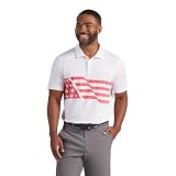 PUMA X Volition Flag Men's Golf Polo Shirt, White Glow, M