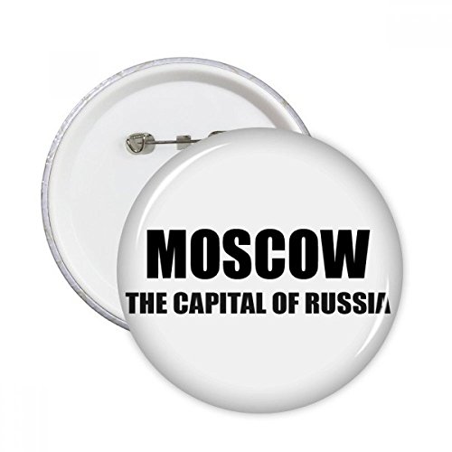 Pins Moscou bouton badge cadeau original à offrir pour customiser un vêtement L
