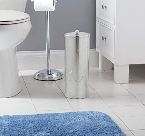 Zenna Home Stainless Steel Toilet Paper Canister #TOP9