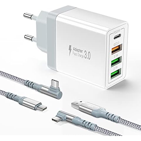 Cargador USB c Acezeek 35w con 2 cables de 10 pies Cover