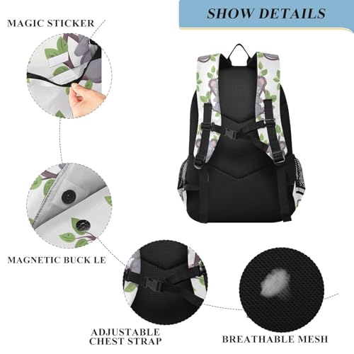 Sac à dos ordinateur portable koala ado lycée grand format - 5