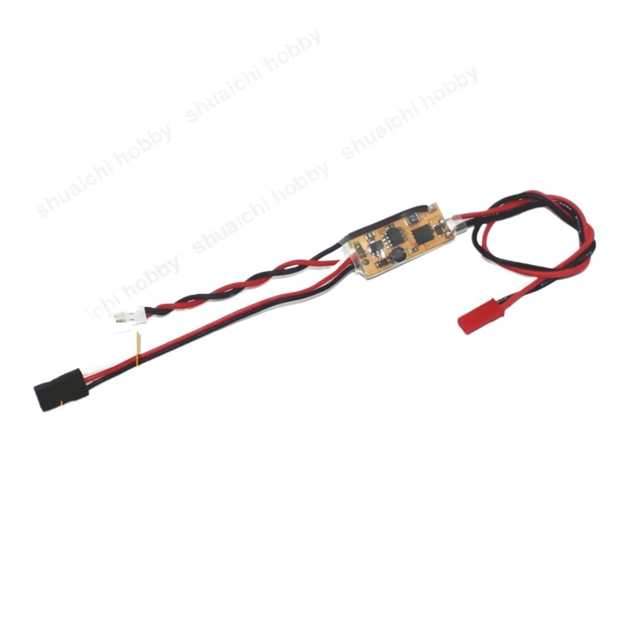 1S 15A ESC pojedynczy/dwukierunkowy szczotkowany elektroniczny regulator prędkości obsługa 3-6V silnik z pustym kubkiem N30 dla RC puszczania samolotów