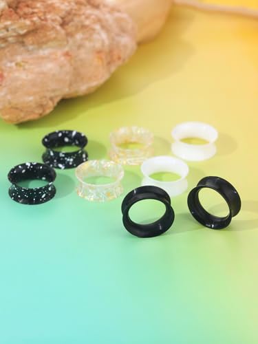 Xpircn 4mm-25mm Silicone Ear Gauges Flexible Ear Tunnels Plugs Stretchers Expander Double Flared Flesh Ear Piercing Jewelry for Women Men3