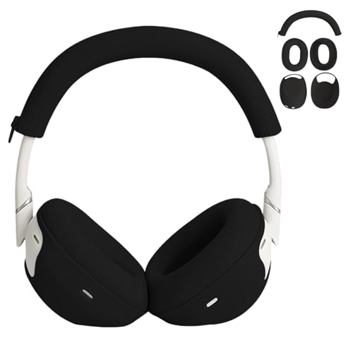 Coussinets silicone Sony WH-1000XM6 Adhiper anti-transpiration et lavables pour le sport