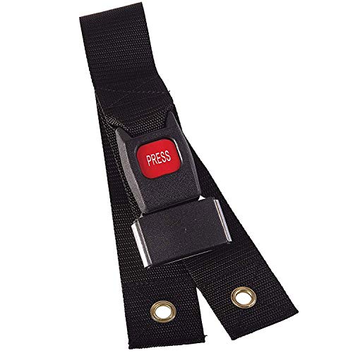 Dmi Wheelchair Seat Belt And Safety Harness, Easy Install, Fsa And Hsa Eligible, 48 Inches Long And 1.75 Inches Thick, Black #TOP3