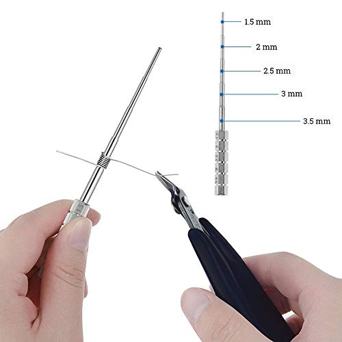 DIY Werkzeug Set mit neuester Spule-Jig-wickelset, Keramik-Pinzette, Spulen-Set, Drahtschneider, Klapp Schere, Spulen Bürste, Schraubenzieher für Spulen Jig/Set Als Geschenk (New) – Bild 6