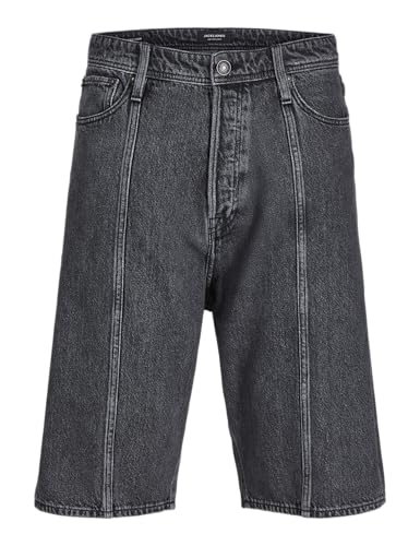 Short Homme JACK & JONES Jjiron Sq 293 denim robuste a surpiqûres renforcées