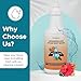 Steam & Go Demineralized Water Cleaning Solution for Floor & Multi-Surface Steam Cleaners - Compatible for All Steam Mops - Tropical Bloom Scent, 32 oz