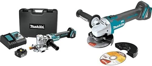 Makita XCS06T1 18V LXT Brushless Steel Rod Flush-Cutter Kit with bonus XAG04Z 18V LXT Brushless 4-1/2" / 5" Cut-Off/Angle Grinder