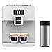 Cecotec Superautomatische Kaffeemaschine mit Power Matic-ccino 8000 Touch Serie Bianca S. 1400 W, Touchscreen, All Cappuccino-System und personalisierbarer Kaffee, 19 Bar, Milchbehälter MI 4 günstig Kaufen-Cecotec Superautomatische Kaffeemaschine mit Power Matic-ccino 8000 Touch Serie Bianca S. 1400 W, Touchscreen, All Cappuccino-System und personalisierbarer Kaffee, 19 Bar, Milchbehälter
