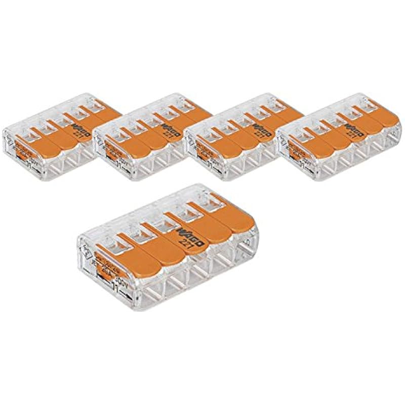 JAPPY 원터치 커넥터 클리어 타입 전극 수: 5개 WFR-5BP-JP