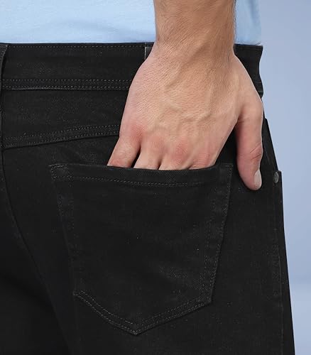Image of i'sol Men's Premium Baggy Jeans | Loose FIT Jeans | Light Stretch | Baggy Jeans for Men | Casual Denim