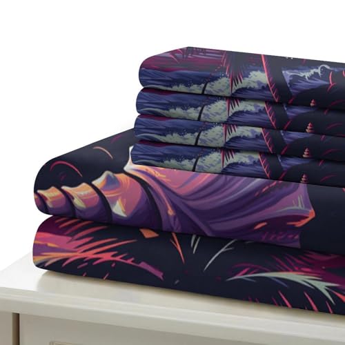 Parure de lit coucher du soleil pour une chambre d'ado évasion - 7