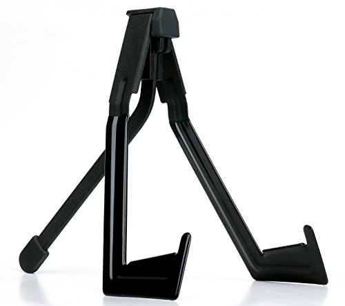 Ibanez PT32-BBK Pocket Titan stand pour guitare/basse électrique, Noir - Les Beatles, Paul McCartney, John Lennon, RIngo Starr, George Harrison Ibanez PT32-BBK Pocket Titan stand pour guitare/basse électrique, Noir