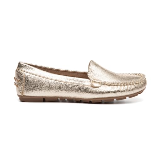 Image of Bernal Women's Non-Slip Penny Loafers - All-Day Comfort Flat Driving Shoes for Work Office & Casual Walking