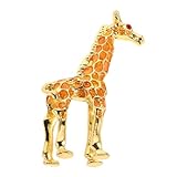 Décoration intérieure : cette petite girafe en métal s'adapte à différents styles de décoration, sublimant votre espace et ajoutant une touche d'originalité à votre collection de sculptures de girafes ou d'animaux. statuette de girafe miniature, décoration girafe pour la maison