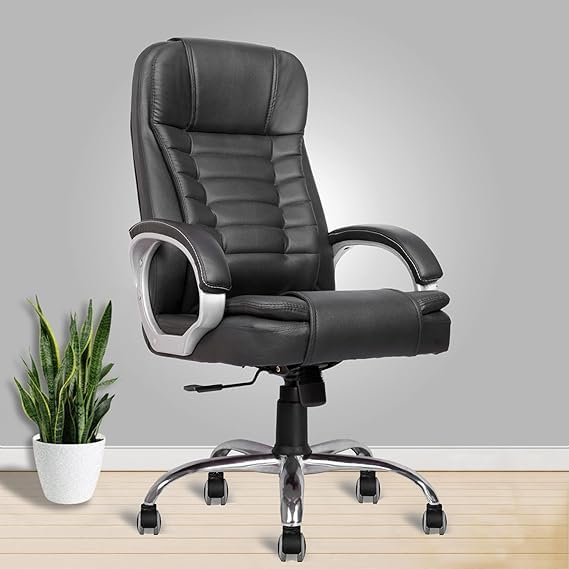 Leather Chair House High Back Executive Revolving Office Chair/Director Chair/Boss Chair (Black) (B0D51NG2RP) Amazon Price History, Amazon Price Tracker