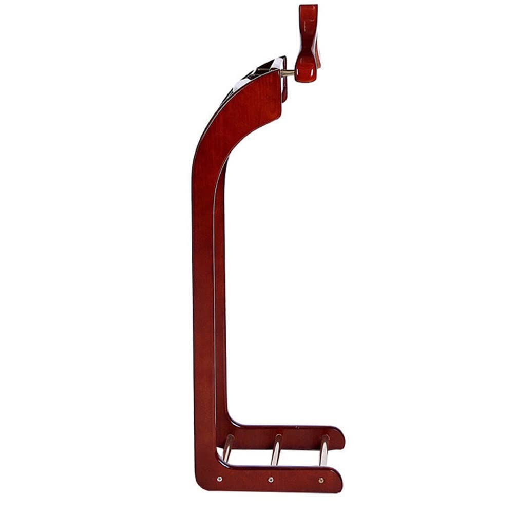 Elegante appendiabiti in legno e metallo con barra per pantaloni, appendiabiti, vassoio per giacche e ganci per cravatte, per abiti e accessori, 41 x 35 x 116 cm, funzionale nizer