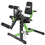 KOMODO Leg Extension and Curl Machine - Seated Extender Bench for Quads Hamstrings Press Curling