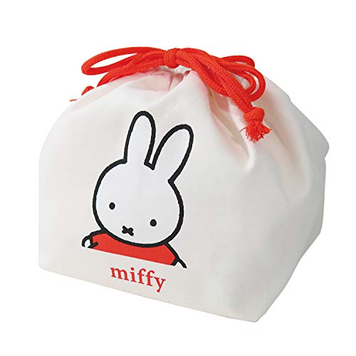 クツワ ミッフィー お弁当袋 ホワイト