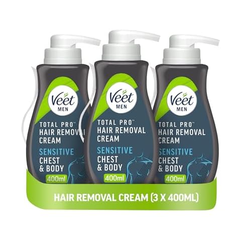 Veet Men Hair Removal Cream for Sensitive Skin Cover
