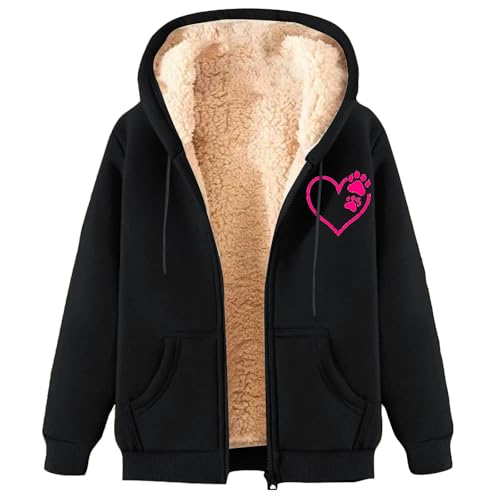 Chaqueta de forro polar para mujer, de manga larga, con cremallera completa, abrigos de oso de peluche para mujer, abrigos para mujer, chaqueta de forro polar para mujer, abrigo de maternidad, abrigo