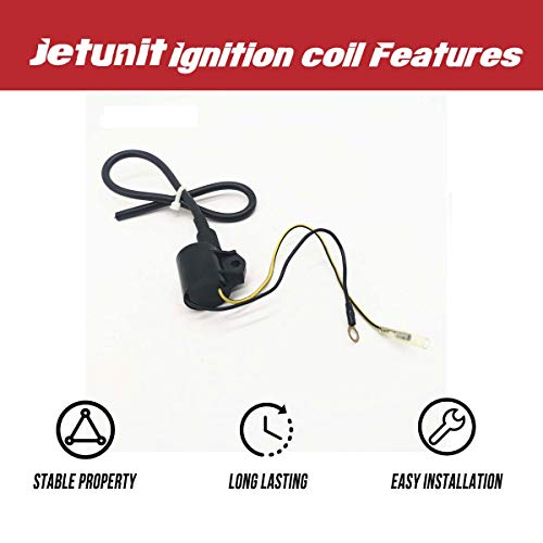 Jetunit Parts Outboard Ignition Coil For Yamaha 6H5-85570-00-00 40Hp 50Hp electrical spare parts