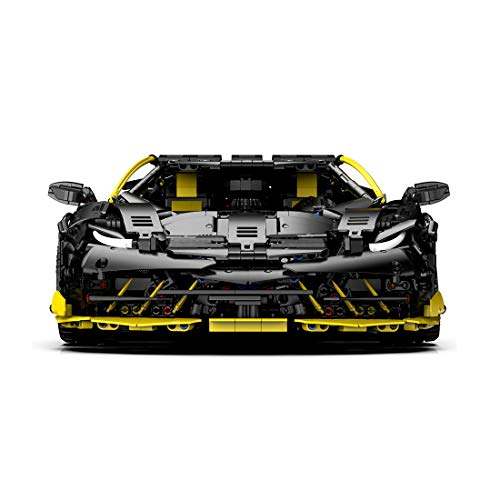 Foxcm Technik Sportwagen für Lamborghini, Technic Auto Modellbausatz, 3789 Teile Bausteine Kompatibel mit Lego Technik – Bild 3