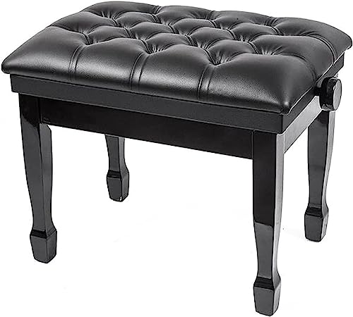 Yisss Tabouret Piano,Banquette Piano Banc Banc de Piano avec Compartiment de Rangement Banc de Clavier en Cuir Véritable Tabouret de Piano, 10CM Hauteur Réglable, 58 x 41 x 48-58CM (Null Noir) - Les Beatles, Paul McCartney, John Lennon, RIngo Starr, George Harrison Yisss Tabouret Piano,Banquette Piano Banc Banc de Piano avec Compartiment de Rangement Banc de Clavier en Cuir Véritable Tabouret de Piano, 10CM Hauteur Réglable, 58 x 41 x 48-58CM (Null Noir)