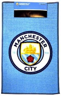 Official Manchester City Crest Floor Rug (50cm x 80cm)