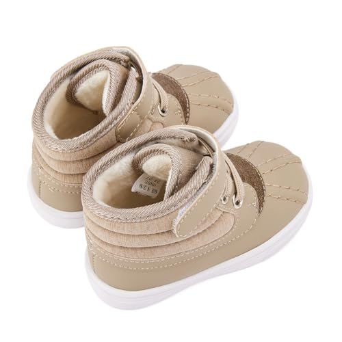 BMCiTYBM Baby Snow Boots Boys Girls Winter Infant Shoes Anti-Slip 6 9 12 18 24 Months Faux Fur4